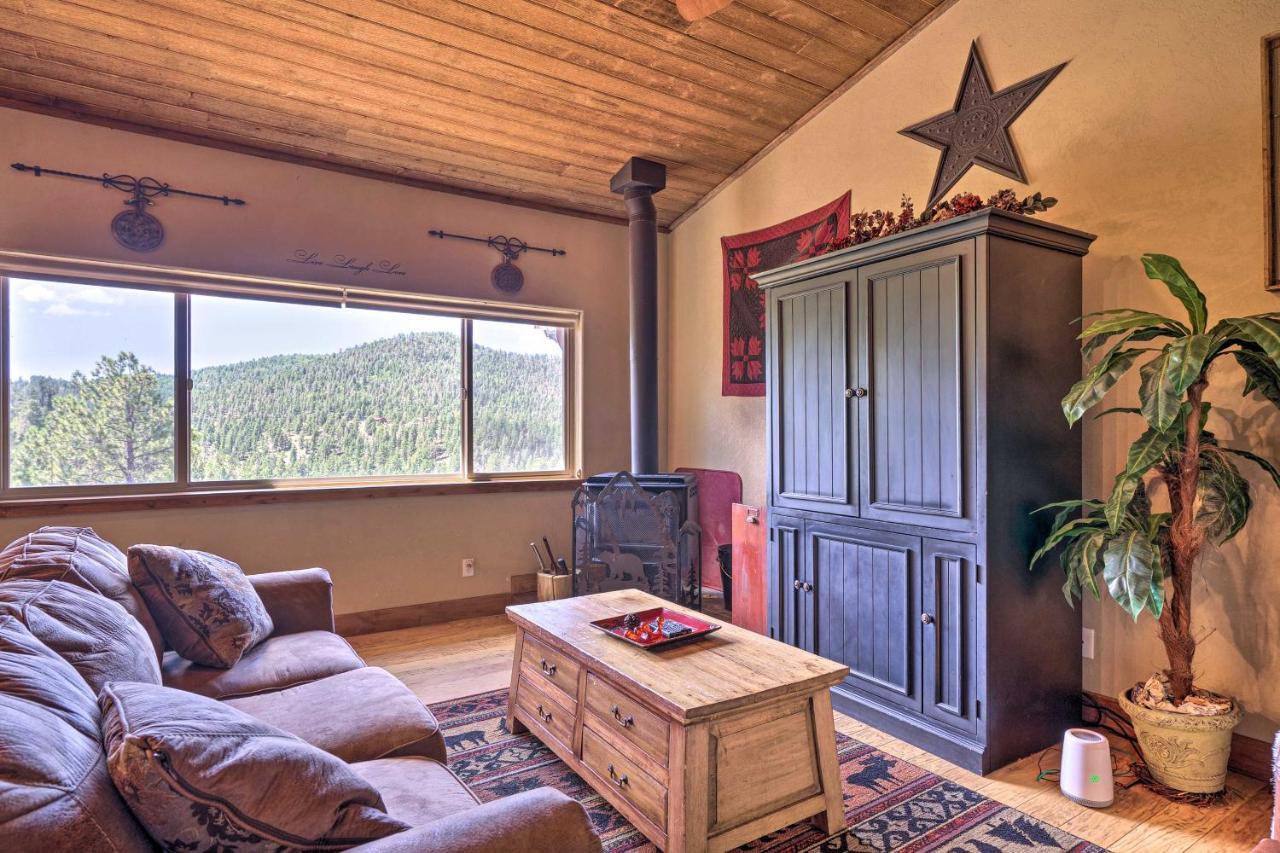 Cripple Creek Mountain Getaway With Hot Tub And Views! Villa Luaran gambar